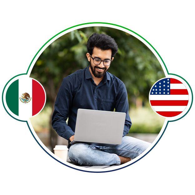 mexico y usa utel